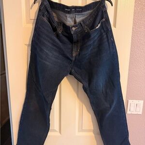 Old Navy Men's Dark Blue Relaxed Jeans